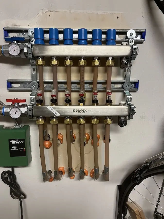 Plumber performing Water Heater Repair at a residential property in Buffalo Grove